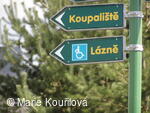 Trasa pro vozíčkáře a různá poutní zastavení